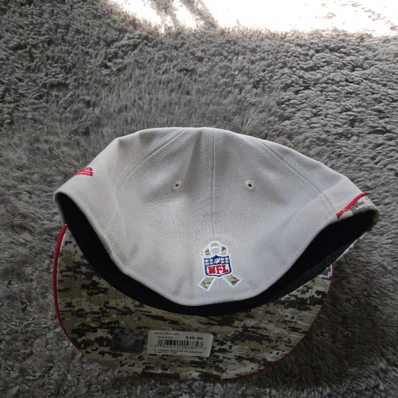 Kansas City Chiefs 59FIFTY Fitted Hat 7 3/8 Salute  To Service Camo 092025 - Picture 4 of 10
